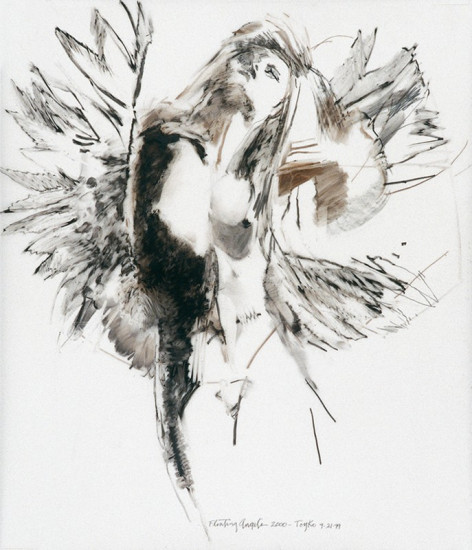 Study For Floating Angel 11