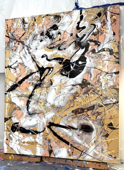 Symphony - Original On Aluminium - Framed Symphony - Original On Aluminium - Framed
