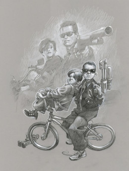 Terminator Too - Sketch - Print only