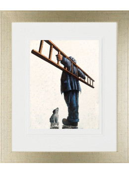 The Angel - Picture - Silver Framed
