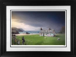 The Approaching Storm - Black Framed