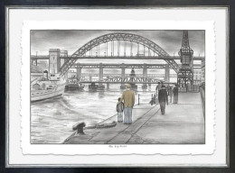 The Big River - Deluxe Sketch - Framed