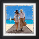 The Great Escape - Embellished Aluminium - Black Framed