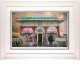 The Kiosk Of West Beach - White Framed