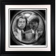 The Path Of The Righteous Man (Black & White) - Black Framed