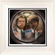 The Path Of The Righteous Man - Colour - White Framed