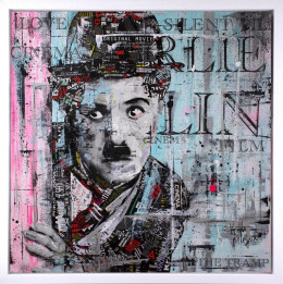The Tramp - Limited Edition - White Framed