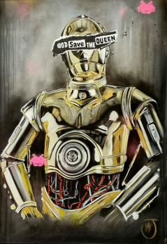 Threepio - God Save The Queen - Mounted