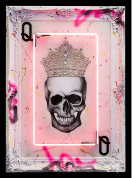 Till Death Do Us Part - Queen - Original Neon - Framed