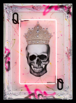 Till Death Do Us Part - Queen - Original Neon - Framed