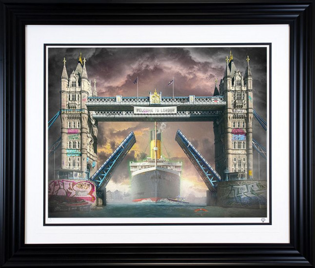 Titanic Return - Artist Proof Black Framed