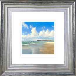 Towards The Headland - Framed