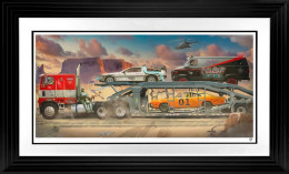 Transporters - Road To Nowhere - Black Framed