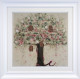 Tree Of Gratitude - White Framed