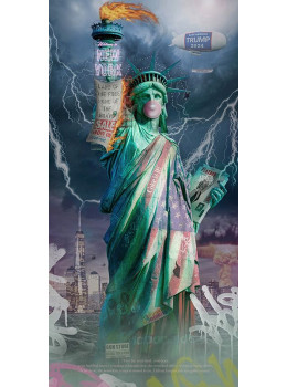 Trump's Liberty - Mounted