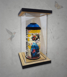 Turning Point - The Spraycan Series (LED Lit Spraycan) - Sculpture
