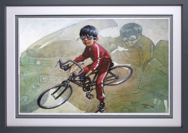 Twin Ceramic Rotor Drives On Each Wheel (Shotaro Kaneda, Akira) Twin Ceramic Rotor Drives On Each Wheel (Shotaro Kaneda, Akira)