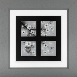 Unlocked I - Boutique Tile - Original - Framed