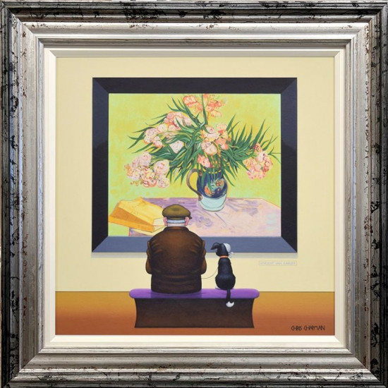 Vincent Van Earoff - Blooms & Bandage - Limited Edition - Framed Vincent Van Earoff - Blooms & Bandage - Limited Edition - Framed