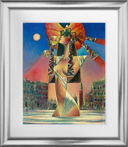 Voluptuous Venice - Limited Edition - Silver Framed
