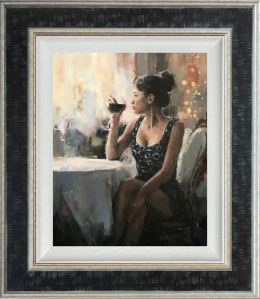 Waiting For You - Canvas - Limited Edition - Black Framed