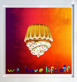 We Have Lift Off - Canvas - White Framed