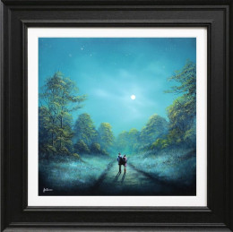 Whispers And Wishes - Original - Black Framed