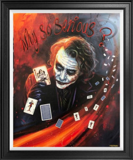 Why So Serious? - Black Framed