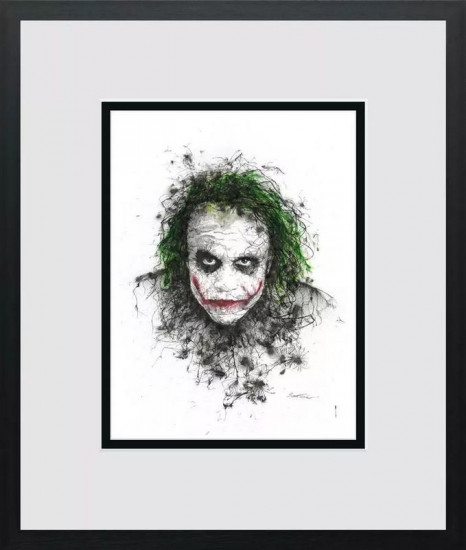 Why So Serious? - Miniature - Black Framed Why So Serious? - Miniature - Black Framed