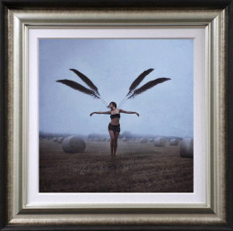 With Brave Wings She Flies - Framed