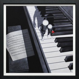 You'll Never Walk Alone - Canvas (Special Large Edition) - Black Framed