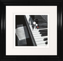 Youll Never Walk Alone - On Paper - Black Framed