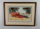 60s Harvest No.2 - Dark Wood Framed