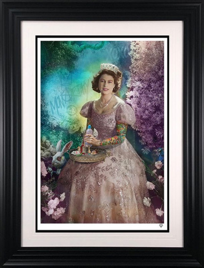 A Liz In Wonderland - Standard Edition - Black Framed