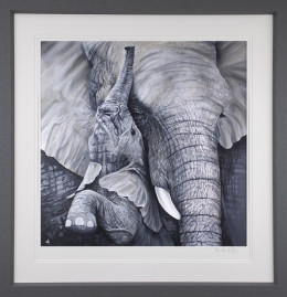 A Mother's Love - Grey Framed