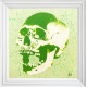 Acid Green - Limited Edition - White Framed