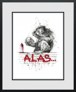 Alas - Black Framed