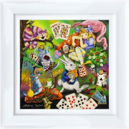 Alice - Limited Edition - White Framed