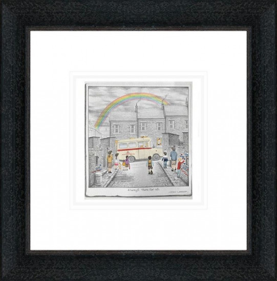 Always There For Us - Sketch - Black Framed