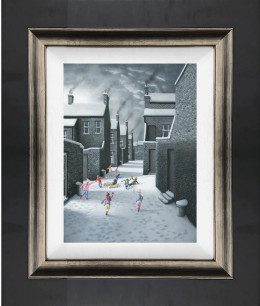 Ambushed! - Canvas - Black Framed