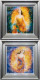 Angel's Set Of 2 - Boutique Editions - Silver Framed