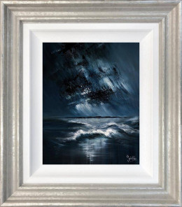 Into The Storm - Original - Silver Framed