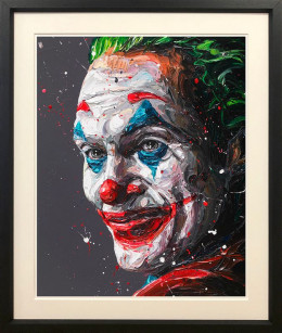 Arthur - The Joker - Artist Proof Black Framed