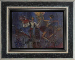 Artist Morning - Original - Black Framed