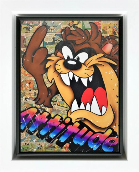 Attitude - Original - White Framed