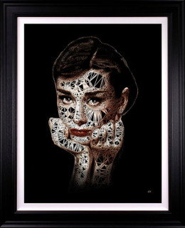 Audrey - Deluxe Resin - Artist Proof - Black Framed