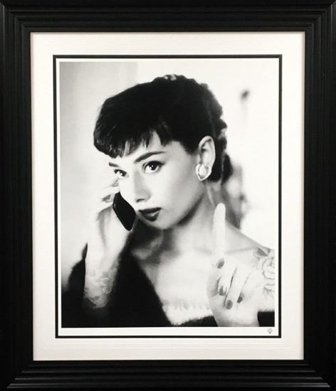 Audrey Hepburn Selfie