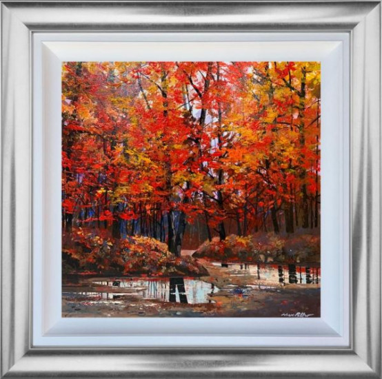 Autmn Love - Original - Framed Autmn Love - Original - Framed
