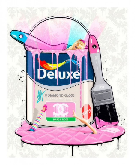 Deluxe Paint Can - Barbie Channel Deluxe Paint Can - Barbie Channel