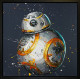 BB8 - Canvas - Black Framed - Framed Box Canvas